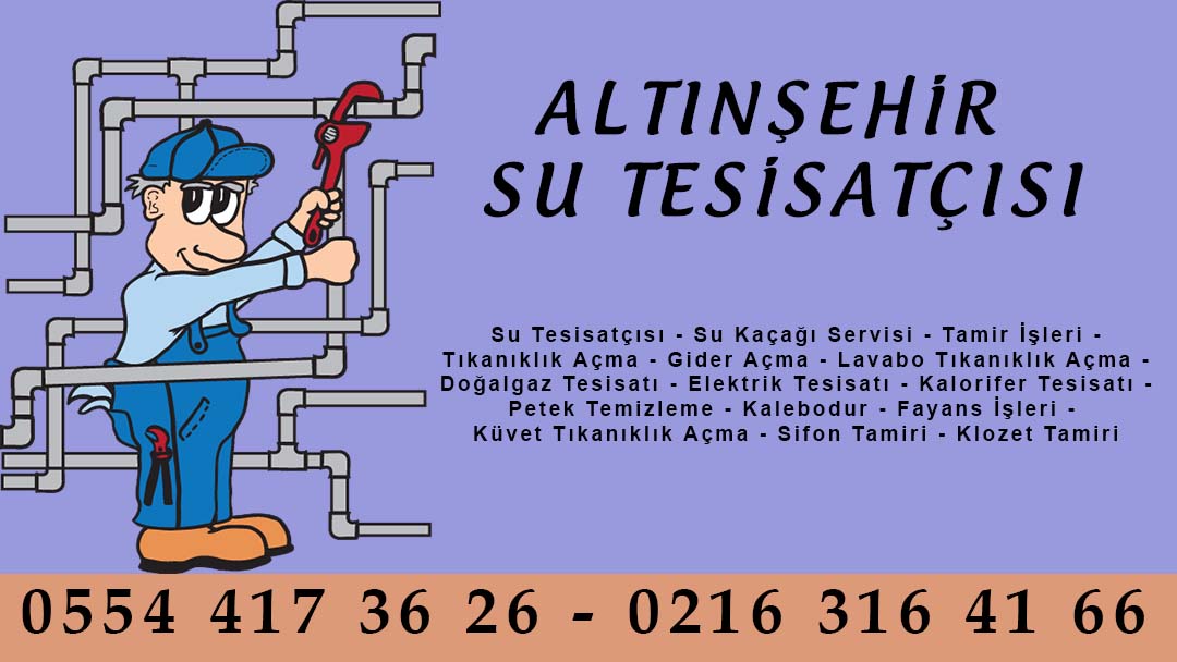 Altınşehir Su Tesisatçısı