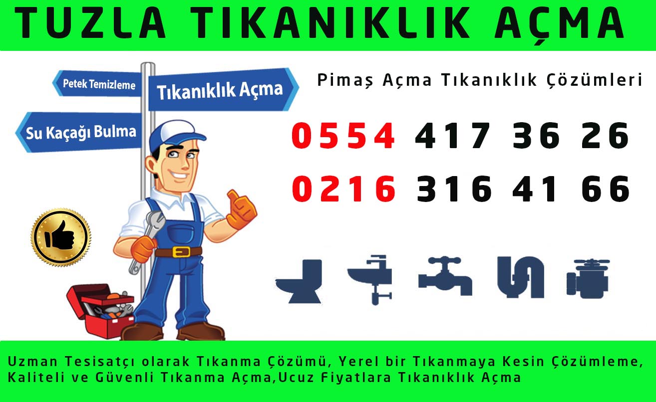 Tuzla Tıkanıklık Açma