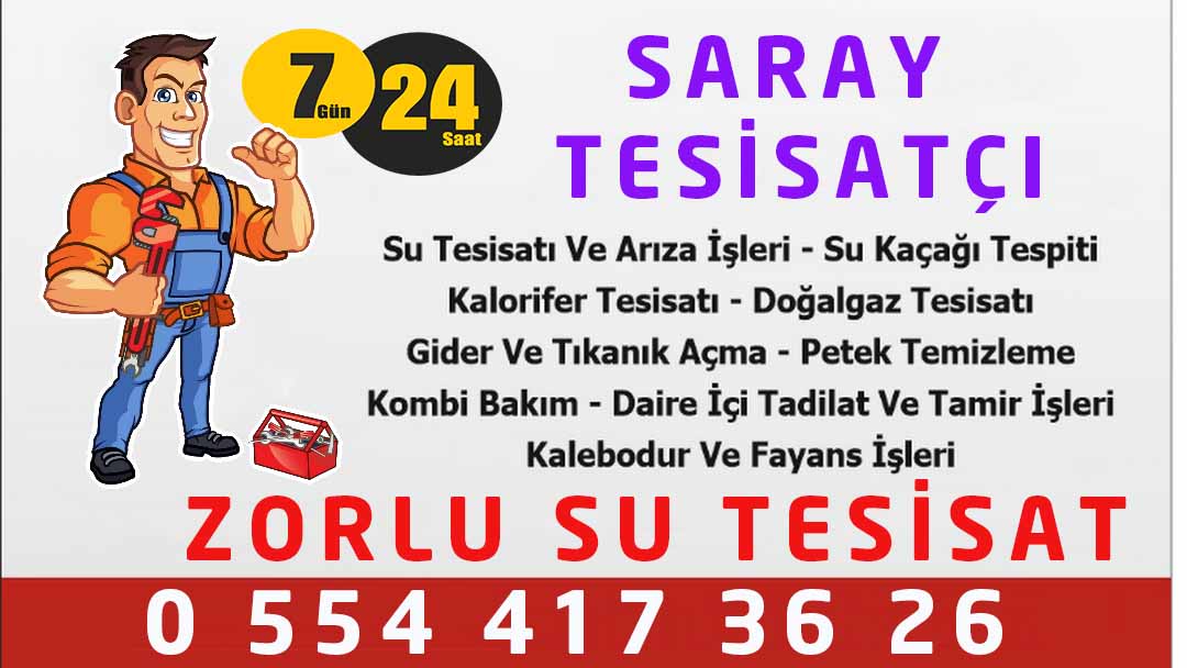 Saray Su Kaçağı Servisi