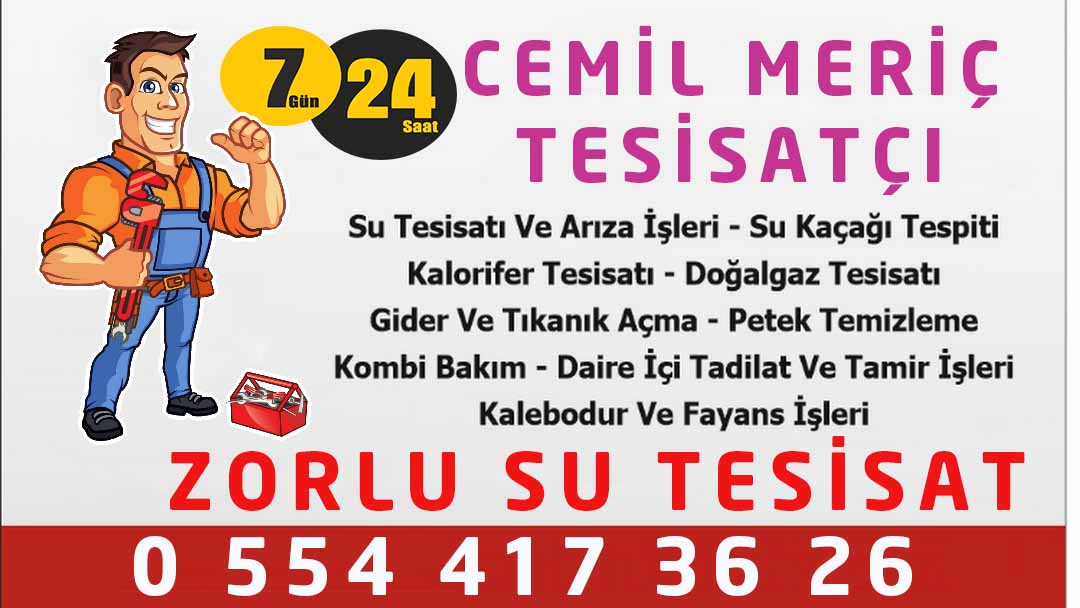 Cemil Meriç Su Kaçağı Servisi