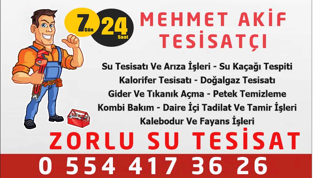 Mehmet Akif Su Kaçağı Servisi