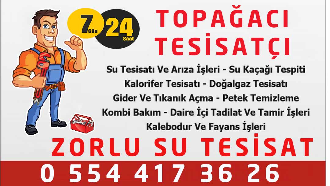 Topağacı Su Kaçağı Servisi