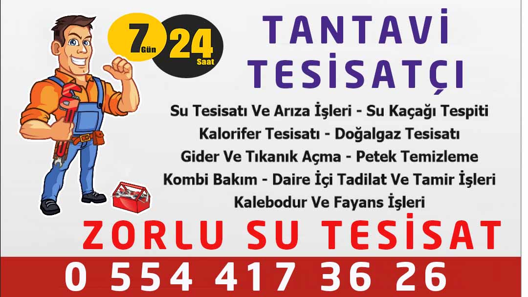 Tantavi Su Kaçağı Servisi